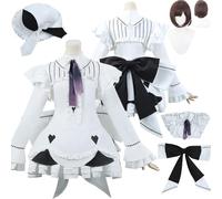 Tjlmomo Ena Shinonome Disfraz de Cosplay Juego Project Sekai Colourful Stage Cosplay de Role Mizuki Akiyama Uniforme Halloween Fiesta Carnaval Traje de Vestir con Peluca Sombrero para Mujeres