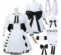 Tjlmomo Kanade Yoisaki Disfraz de Cosplay Juego Project Sekai Colourful Stage Cosplay de Role Mizuki Akiyama Uniforme Halloween Fiesta Carnaval Traje de Vestir con Peluca Vestido para Mujeres