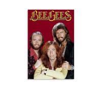 TJLTXV Bee GeesArtistic Póster impermeable de alta definición para cocina, baño, dormitorio, sin taladrar, fácil de instalar, decoración multiescena, 20 x 30 cm, estilo sin marco