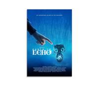 TJLTXV Earth to EchoArtistic - Póster impermeable de alta definición para cocina, baño, dormitorio, sin taladrar, fácil de instalar, decoración multiescena, 20 x 30 cm, estilo sin marco