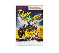 TJLTXV Póster artístico de The Wasp WomanArtistic de alta definición para cocina, baño, dormitorio, sin taladrar, fácil de instalar, decoración multiescena, 30 x 45 cm, estilo sin marco
