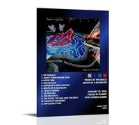 TJLTXV Póster impermeable de alta definición de Death of A Bachelor-Panic! at The DiscoArtistic, para cocina, baño, dormitorio, sin taladrar, fácil de instalar, decoración multiescena, 20 x 30 cm