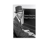 TJLTXV That's Life-Frank Sinatra- Póster artístico impermeable de alta definición para cocina, baño, dormitorio, sin taladrar, fácil de instalar, decoración multiescena, 40 x 60 cm, estilo sin marco
