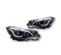 TjOta Faro Delantero Para Subaru XV 2011-2017 2 Faros Delanteros LED De Repuesto Doble Proyector Estilo Facelift Faros Principales