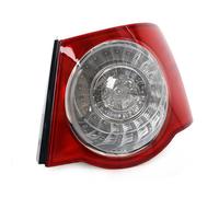 TjOta Luces Traseras Para VW Para Jetta 5 MK5 Sendan 2006-2011 Luces Traseras Con Lámpara De Conducción Señal Giro Freno Cola Carrera Piloto Luz Trasero(Outer Right)