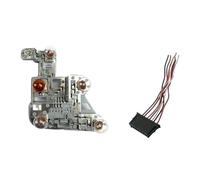 TjOta Luz Trasera Coche Circuito Para Benz Clase C W204 C180 C200 C230 C300 C350 Luz Trasera Soporte De Lámpara Con Cableado A2048201500 A2048201600 Placa Circuito Coche Trasera(Left With Wiring)