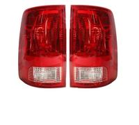 TjOta Luz Trasera Para Dodge Para Ram 1500 2500 3500 2009-2018 Conjunto De 2 Luces Traseras Luces De Estacionamiento Y Freno Trasero Plug And Play Faros Traseros(Halogen Tail Lights)