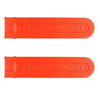 TJPoto Paquete de 2 fundas para cadena de motosierra de 45,7 cm, pieza de repuesto para Husqvarna