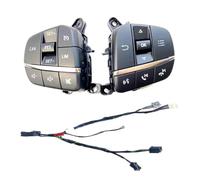 Tjxtixle Interruptor Control Crucero Volante para Ford para Focus para Mk4 2019-2020 para Fiesta 2019 Volante Control Crucero Coche Interruptor Audio Volumen Límite Velocidad(B with LIM)