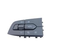 Tjxtixle Interruptor Control Crucero Volante para Ford para Mondeo para EVOS 2022 Botón Control Crucero Volante Audio Interruptor Límite Velocidad Volumen(Left Side)