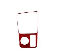 Tjxtixle Pegatinas para Botón para Seat para Ateca para 5F 2016-2025 para Cupra para 2018-2025 LHD RHD Manual Panel Cambio Marchas Coche Embellecedor(RHD Red)