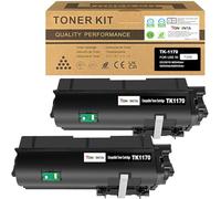 TK-1170 TK1170 TK-1170K 1T02S50NL0 Cartuchos de Tóner Compatibles Kit de Tóner 7200 Páginas 2 Negro para Impresoras Kyocera ECOSYS M2040 M2040dn M2540 M2540dn M2540dw M2640 M2640idw