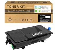 TK-3160 TK3160 1T02T90NL1 Cartucho de Tóner Compatible 12500 Páginas Negro para Impresoras Kyocera P3045dn P3050dn P3055dn P3060dn P3145dn P3150dn P3155dn P3260dn M3145dn M3645dn M3860idn M3860idnf