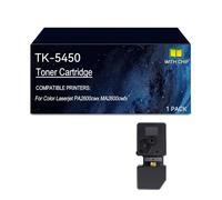 TK-5450 Cartucho de tóner impresora para Kyocera PA2600cwx MA2600cwfx | Reemplazo for cartuchos de tóner TK-5450 TK-5450K TK-5450C TK-5450M TK-5450Y, con chip(Black)
