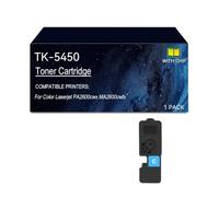 TK-5450 Cartucho de tóner impresora para Kyocera PA2600cwx MA2600cwfx | Reemplazo for cartuchos de tóner TK-5450 TK-5450K TK-5450C TK-5450M TK-5450Y, con chip(Cyan)