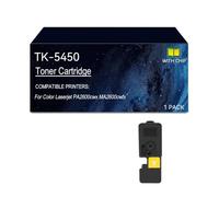 TK-5450 Cartucho de tóner impresora para Kyocera PA2600cwx MA2600cwfx | Reemplazo for cartuchos de tóner TK-5450 TK-5450K TK-5450C TK-5450M TK-5450Y, con chip(Yellow)