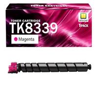 TK-8339 Cartucho de Tóner Alta Capacidad de Reemplazo Compatible para Kyocera - 25.000 / 15.000 Páginas - Compatible para TASKalfa 3252ci 3253ci con Chip,Magenta