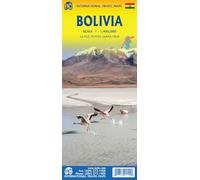 TK Bolivia: Touristische Karte Bolivien 1:1400000