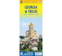 TK Georgia & Tbilisi 600T: ITM Travel Reference Map 1:600000