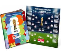 TK Gruppe Timo Klingler Juego de álbum de pegatinas y pegatinas originales de Panini Mundial 2026 - Álbum para coleccionar y pegar, 1 calendario mundial (álbum de recorte)