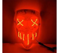 TK Gruppe Timo Klingler Máscara como accesorio de disfraz para hombre y mujer, niños y adultos en Anonymous Halloween & Carnaval (Kiss Me)