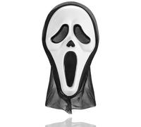 TK Gruppe Timo Klingler Máscara de fantasma Scream para Halloween para hombre y mujer, como disfraz para Halloween y carnaval, máscara de fantasma