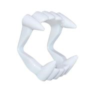TK Gruppe Timo Klingler Mordida de vampiro, apta para niños, estable e inofensiva, dientes de vampiro Drácula Vampiro para enganchar, Halloween y Carnaval