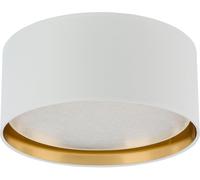 TK Lighting Bilbao plafón 4x15 W blanco-oro 3379