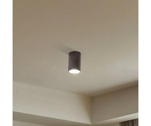 TK Lighting Downlight Top, 1 luz, marrón