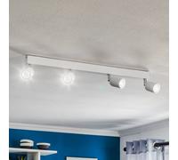 TK Lighting Downlight Top, 4 luces, alargado, blanco