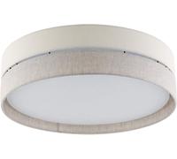 TK Lighting Eco plafón 4x15 W blanco-gris-beige 5774