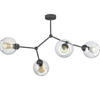 TK Lighting Fairy lámpara de techo 4x15 W negro 2730