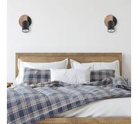 TK Lighting Foco de pared Cover Wood, 1 luz