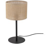 TK Lighting Juta lámpara de sobremesa 1x15 W negro 5552