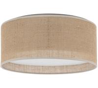 TK Lighting Juta plafón 2x15 W beige 5798