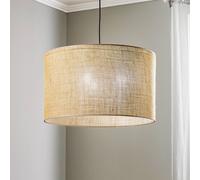 TK Lighting Juta lámpara colgante 3x15 W marrón 6582