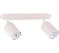 TK Lighting Livia lámpara de techo 2x10 W rosa 10233