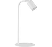 TK Lighting Logan lámpara para escritorio 1x10 W blanco 5490