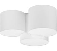 TK Lighting Mona plafón 3x15 W blanco 3441