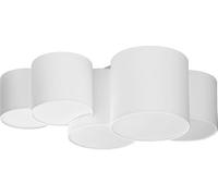TK Lighting Mona plafón 5x15 W blanco 3443
