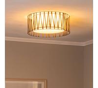 TK Lighting Harmony plafón 2x15 W negro 5940