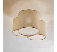 TK Lighting Mona plafón 3x15 W beige 6591