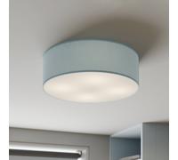 TK Lighting Plafón Rondo, azul, Ø 45 cm True