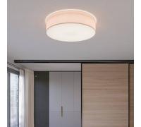 TK Lighting Plafón Rondo, beige, Ø 60 cm