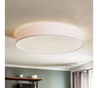 TK Lighting Plafón Rondo, blanco Ø 80 cm