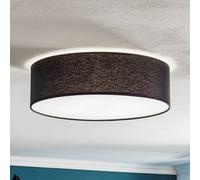 TK Lighting Plafón Rondo, gris oscuro Ø 45 cm True