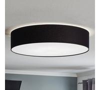 TK Lighting Plafón Rondo, gris oscuro Ø 60 cm