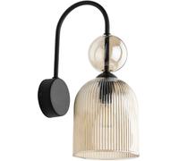 TK Lighting Sophia Cognac lámpara de pared 1x10 W negro-marrón 11140