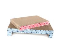 TK-Pet Cat Box Rascador de Cartón para gatos