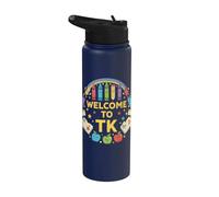TK Teacher Bienvenido a TK First Day Early Learning Stainless Steel Insulated Water Bottle